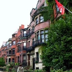 Викторианские дома в Бостоне. Источник http://sweet-live.ru